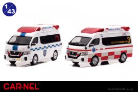 CARNEL 1/43 日産 パラメディック 高規格救急車 CARNEL 1/43 日産 パラメディック 高規格救急車