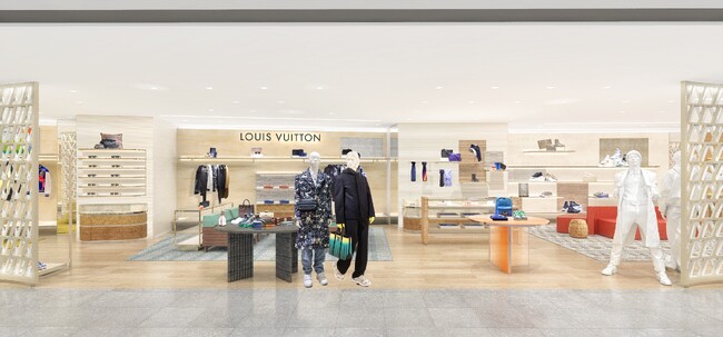 【ルイ・ヴィトン】伊勢丹新宿店 メンズ館にメンズ・コレクションが揃う新たな店舗を2024年3月20日(水・祝)にオープン