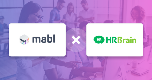 HRBrainがテスト自動化ソリューションmablを導入