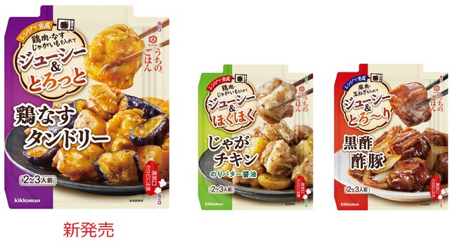 「うちのごはん　ごちそうレンジの素　鶏なすタンドリー」新発売！