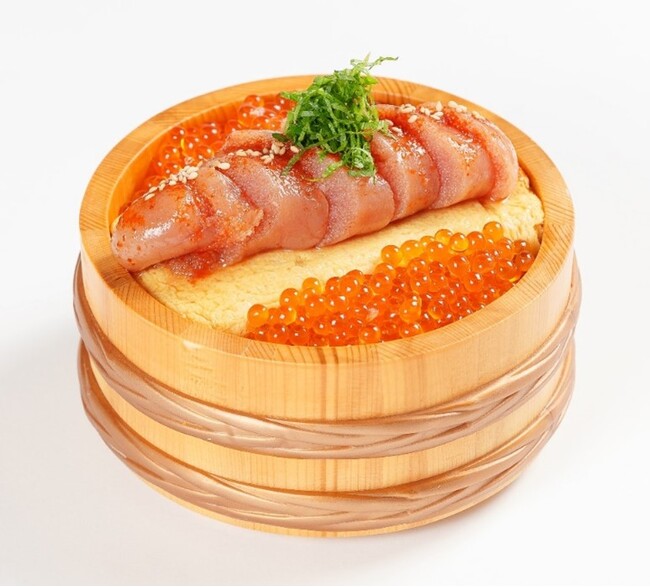 【博多シーフードうお田】「明太いくら玉子焼丼の明太子」がお土産用パッケージに！