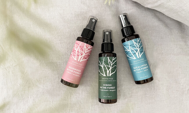 noom & co.の大人気アイテム＜DGITAL DETOX Pillow Mist＞、「癒し」「前向き」「浄化」を香りのコンセプトに、3つの“ノームアンドコーおやすミスト”に進化して新発売