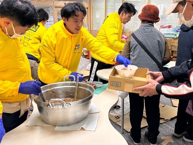 コロワイド、能登半島地震被災地にて炊き出しを開始