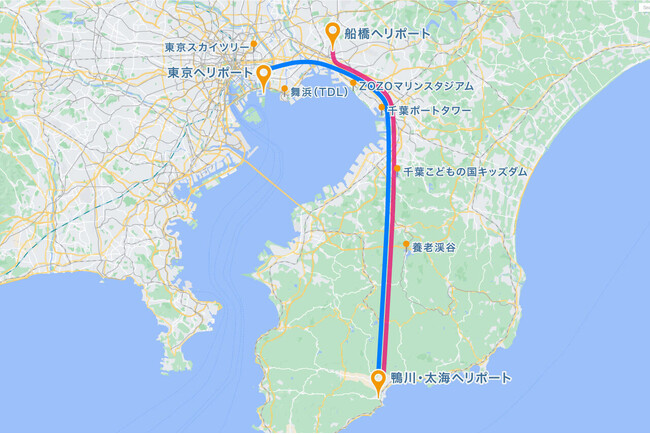 AirX、鴨川温泉「璃庵」とチャーターヘリ付き特別宿泊プランとヘリ遊覧プランの販売を開始