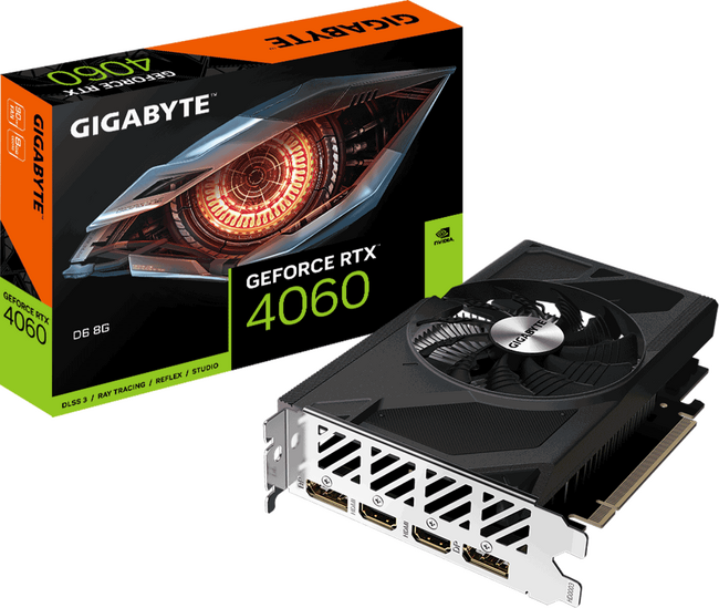 【GIGABYTE】GeForce RTX 4060 直径90mmの大型ブレードファンを搭載したグラフィックボード『GV-N4060D6-8GD』を発売