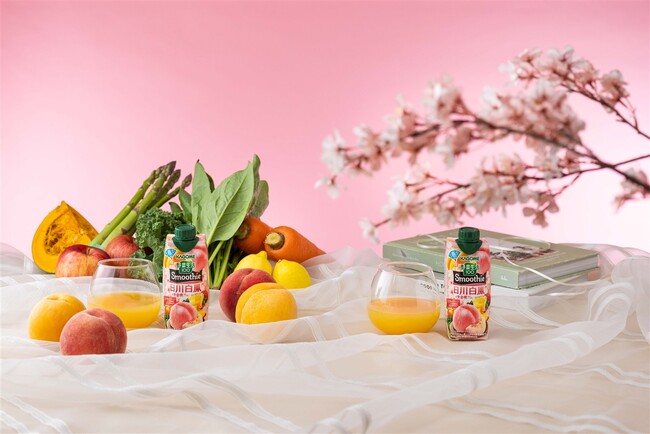 季節限定「野菜生活100 Smoothie日川白鳳＆黄金桃Mｉｘ」「野菜生活100 Smoothieはるみ＆アップルマンゴーMix」新発売