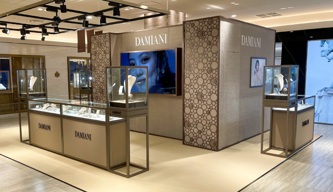 ダミアーニ 阪急うめだ本店 ポップアップストアをオープン マルゲリータ ネックレスの新作を発表