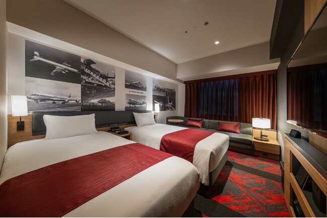 【JAL×ヴィラフォンテーヌ コラボルーム】2024年1月13日(土)発売、1月26日(金) 宿泊開始！羽田から世界へ、日本と世界を繋いだ７０年の歴史を辿る特別企画／共同リリース