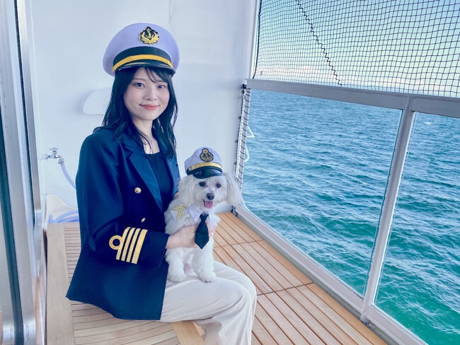 ジャンボフェリー|「あおい」ペット用のコスチュームを設置しました