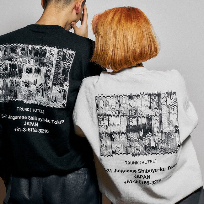 TRUNK(HOTEL) CAT STREETがアーティスト河村康輔とのコラボレーションによるスウェットシャツを販売