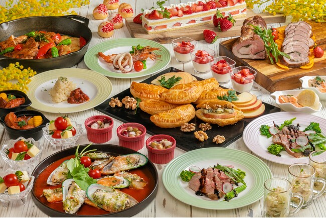 【新横浜プリンスホテル】さまざまな食文化が融合するイタリアのメニューを新横浜で堪能！苺のスイーツメニューも充実したイタリアンディナーブッフェを開催