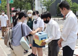 過去募金活動の様子 過去募金活動の様子