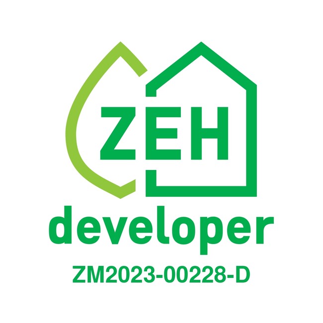 脱炭素社会の実現へ向けて「ZEHデベロッパー」に登録。3物件が「ZEH-M Oriented」の認証を取得