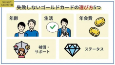金融メディア「MONEY Planner」が「失敗しにくいゴールドカードの選び方リスト」を作成しました