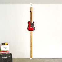 賃貸でも壁掛けできる「ラブリコ　ギターハンガー木材セット」　三木楽器の店舗や音楽教室での展示販売を開始