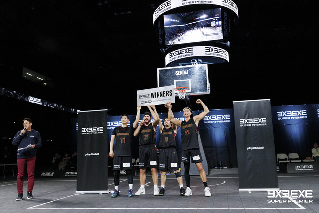 3x3史上優勝賞金史上最高額、世界最高峰の新リーグの開幕戦結果！日本のALPHAS.EXEが東京五輪メダリストを擁するスイスの LAUSANNE を破り、ROUND.1優勝