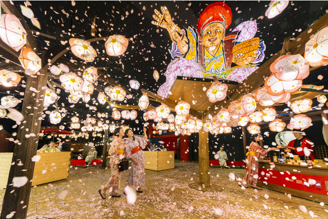 【星野リゾート　青森屋】青森の春の訪れを祝うイベント「たんげ花咲かまつり」実施｜期間：2024年4月3日～5月31日