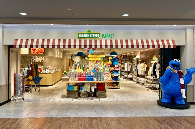 【セサミストリートマーケット】池袋サンシャインシティ店、オープンから約１か月で売上１億円突破！予算比約200%を記録