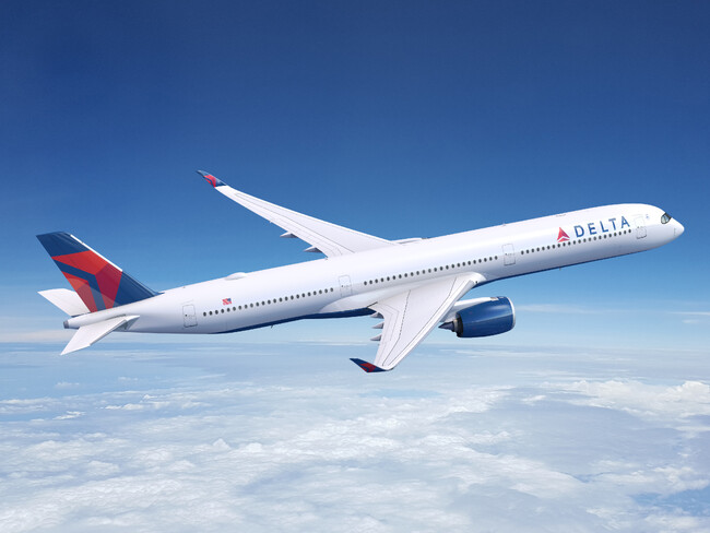 デルタ航空、最新鋭エアバスA350-1000型機を20機発注