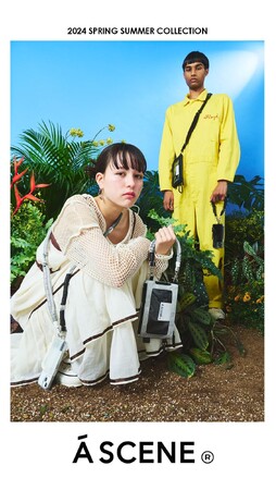 ガジェットブランドA SCENE ＜エーシーン＞が2024春夏コレクションを発表。