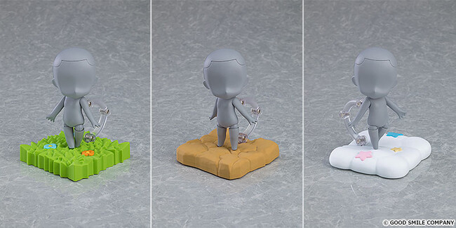 ねんどろいど台座専用のデコレーションカバーが3種類登場！