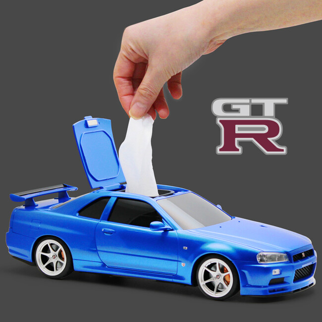 スカイライン GT-Rのウェットティッシュケース・一般販売開始