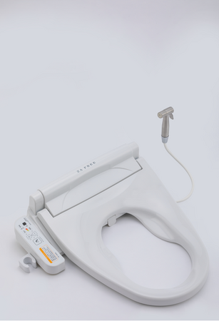 前広便座にシャワー機能も追加 だれにでも優しいユニバーサル便座「ZA FREE CARE SHOWER」