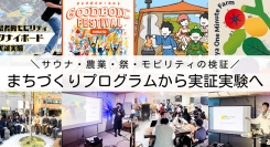 まちづくりプログラム「Poc up スクール NAGOYA」から生まれた４企画が実証実験へ ～産官学民連携が肝となった、サウナ・農業・祭・モビリティの検証～