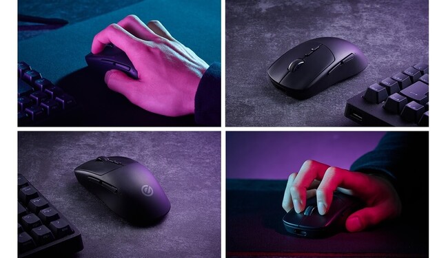 つまみ持ちに特化した54gの軽量モデル！2.4GHz無線接続に対応した“ELECOM GAMING V custom”ゲーミングマウス“VM510”、“VM610”を新発売