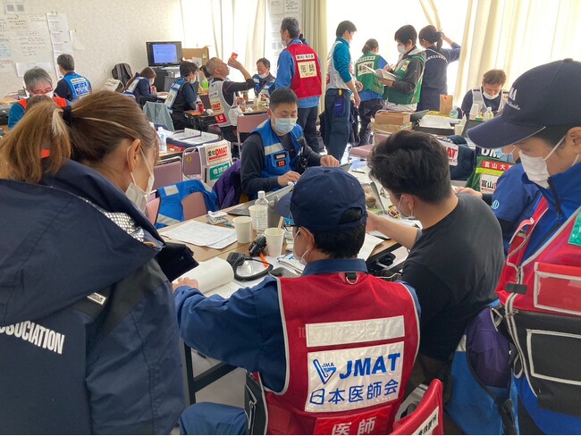 令和6年能登半島地震　被災地の医療を支える～全国の医師会からのJMAT派遣２.（栃木県医師会JMAT）