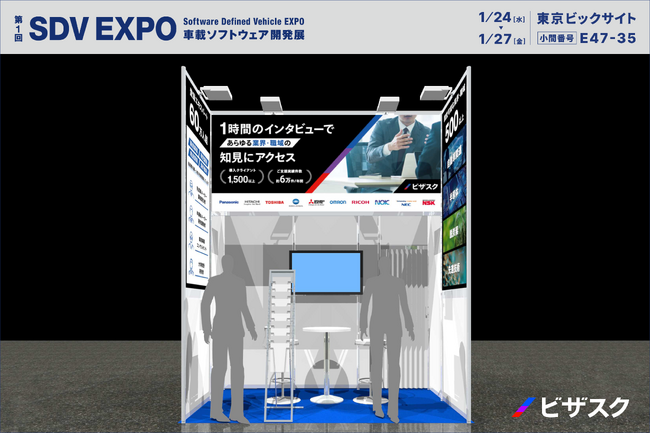 1/24-26に東京ビッグサイトで開催される「第16回 オートモーティブワールド／第1回 SDV EXPO 車載ソフトウェア開発展」に出展