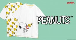 スヌーピーでおなじみの大人気コミック『ピーナッツ』のグラニフオリジナルアイテムが登場！