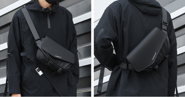11インチiPadでも収納可能◎高収納力を備えたボディバッグ「COLUMROO」