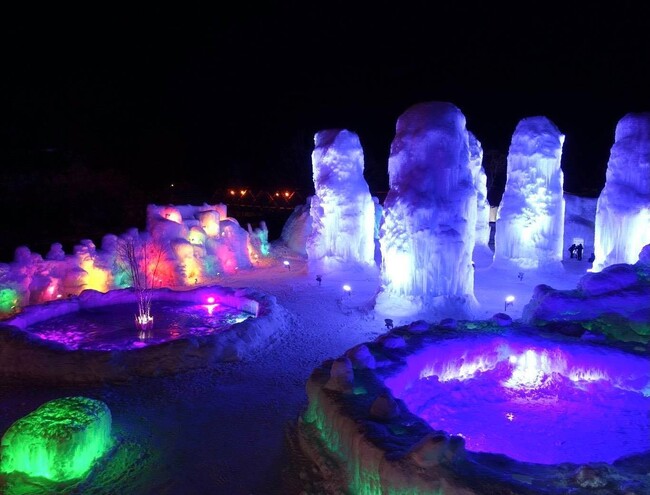 「しこつ湖 鶴雅リゾートスパ 水の謌」より、日本最北の不凍湖「支笏湖」で開催される冬のイベント「氷濤まつり」を愉しむ特別プランを販売！（北海道リゾート「鶴雅」）