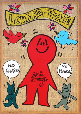 キャラクター MR.FRIENDLYが現代アートに！台湾でも大好評の作品展がいよいよ日本で開催！