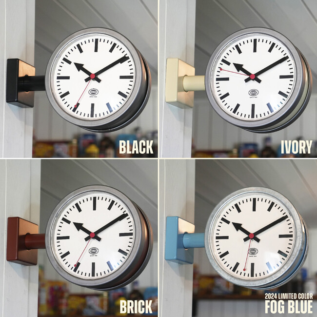 【ダルトン】人気アイテム「DOUBLE FACE CLOCK 170D」より新たにデザインされた待望の新モデルが登場