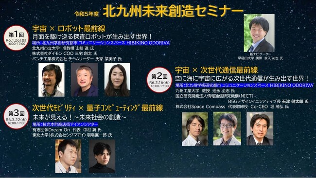 月面開発に貢献する３Ｄ計測技術を紹介！1/26(金) 北九州未来創造セミナーに当社社員が登壇します