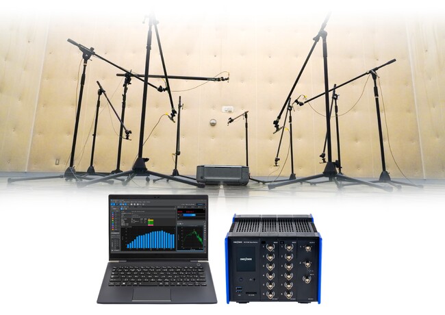 次世代モビリティの騒音低減でストレスフリー社会を実現／小野測器 「O-Solution・DS-5000 音響パワーレベル計測システム」