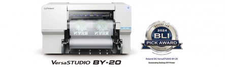 デスクトップ型DTF(Direct To Film)プリンターとして初受賞！VersaSTUDIO BY-20がBLI 2024 Pick Awardsを獲得
