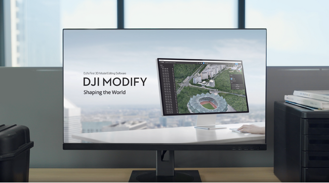 DJI、初となるスマート3Dモデル編集ソフトウェアDJI Modifyを発表