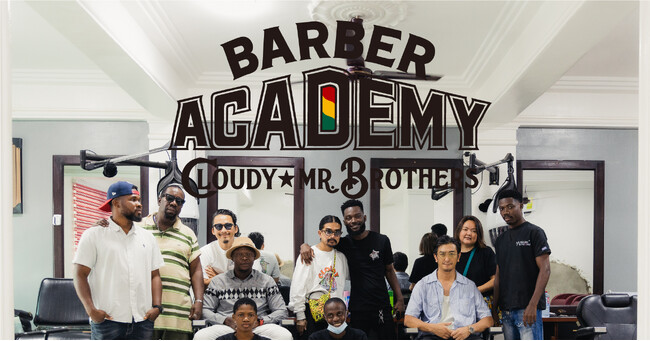 “CLOUDY × MR.BROTHERS CUT CLUB” BARBER ACADEMYが2024年1月21日に開校！！