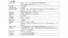 第2回サステナビリティボンドの発行条件決定