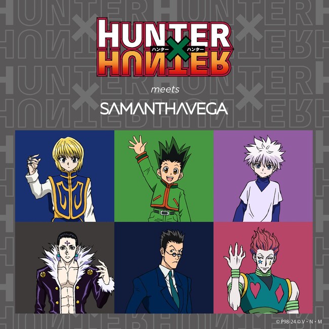 アニメ『HUNTER×HUNTER』×SAMANTHAVEGAコラボアイテムが新登場！