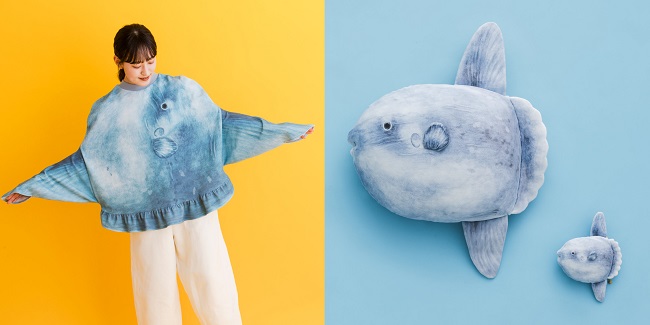 着るマンボウが誕生【横浜・八景島シーパラダイス×YOU+MORE!】謎だらけの“マンボウ”をモチーフにしたコラボグッズ3点が新登場