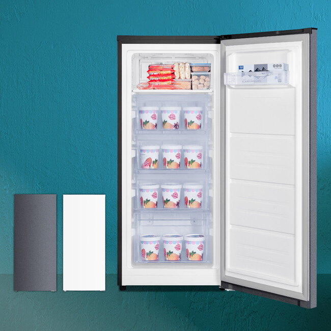 【ニューカラー誕生!】２台目の冷凍庫にちょうどいい！125L冷凍冷蔵庫の新色を、ジェネリック家電ブランド「MAXZEN」より2024年1月19日から発売