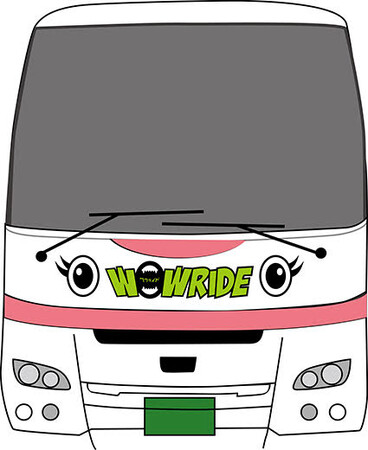 「新感覚XRバスWOW RIDE(R) いこっさ！福井号」ラッピングデザインの決定とお披露目式の開催について