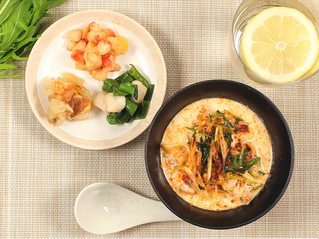生クリームとごまの濃厚でコクのある味わい「濃厚豆乳豚しゃぶ」が1月23日（火）ナッシュから新発売
