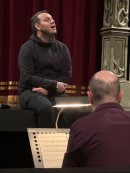 写真:ベン・フォスター:スペシャル・アンコールのリハーサルの様子 写真:ベン・フォスター:スペシャル・アンコールのリハーサルの様子