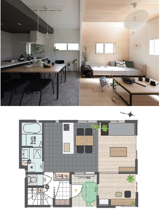 『令和5 年度住まいのインテリアコーディネーションコンテスト』「表と裏」がグループ初の《インテリア産業協会会長賞》を受賞！ポラスグループの同コンテスト受賞は2 年連続