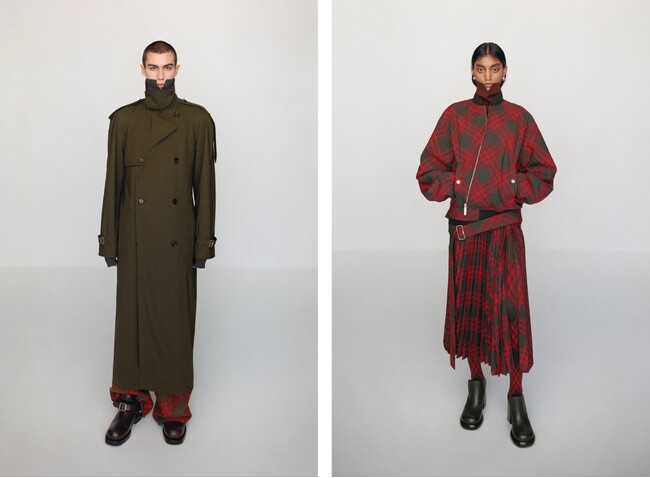 【BURBERRY】バーバリーが2024年オータムコレクションを発表
